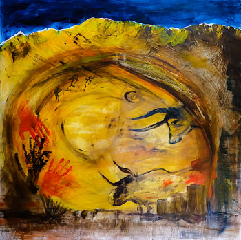 Named contemporary work « La peinture des cavernes », Made by JEAN NOELMARTIN