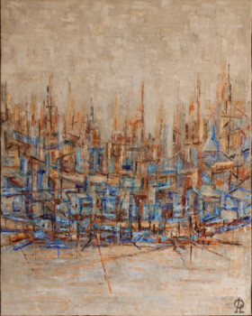 Named contemporary work « Maroc », Made by PATRICK LESNE