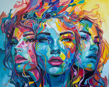 Named contemporary work « Hydra XIV », Made by SABRINA SECK