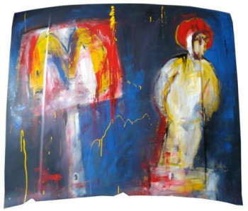 Named contemporary work « Ronald Mao Donald », Made by KENTIN ART STUDIO