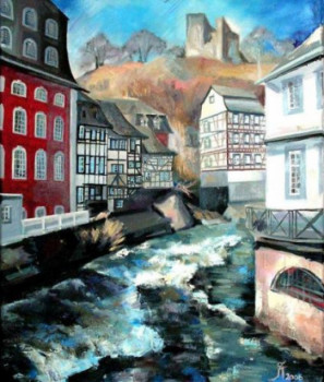 Named contemporary work « monschau », Made by OXANA