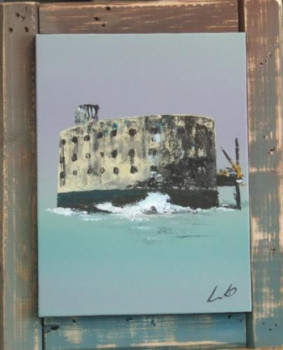 Named contemporary work « Fort boyard », Made by LUDO