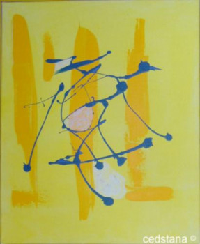Contemporary work named « attente11 », Created by CEDSTANA