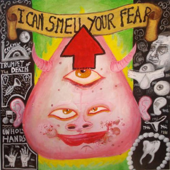 Named contemporary work « I can smell your fear », Made by ER BR