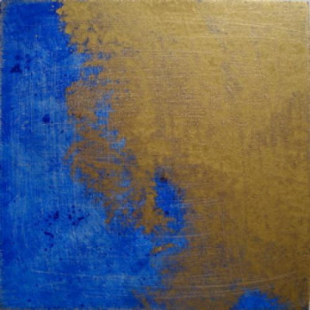 Named contemporary work « Blue Field », Made by ER BR