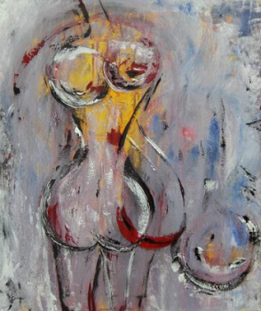 Named contemporary work « sensualite », Made by MIRY