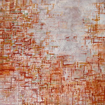 Named contemporary work « brown city2 », Made by ER BR