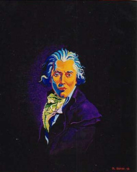 Contemporary work named « JACQUES-LOUIS DAVID », Created by JEAN-LUC BODIN