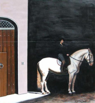 Contemporary work named « cavallo », Created by BENASSO