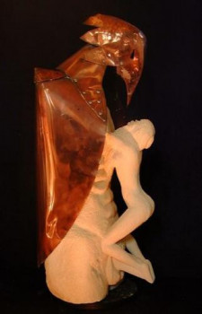 Named contemporary work « horus », Made by LORUS
