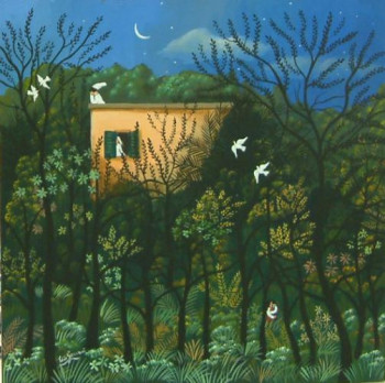 Named contemporary work « la casa nel bosco », Made by ELIO GERVASI