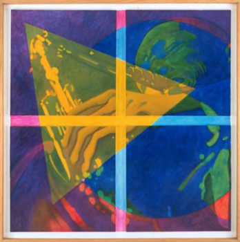 Named contemporary work « as de tout », Made by JEAN-CHARLES BELLIARD