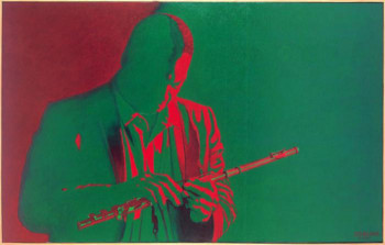 Named contemporary work « COLTRANE », Made by JEAN-CHARLES BELLIARD