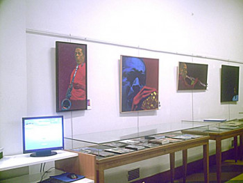 Named contemporary work « expo bibliothéque de TOURS actuellement », Made by JEAN-CHARLES BELLIARD