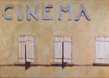 Named contemporary work « CInema.II », Made by PETER HOBDEN