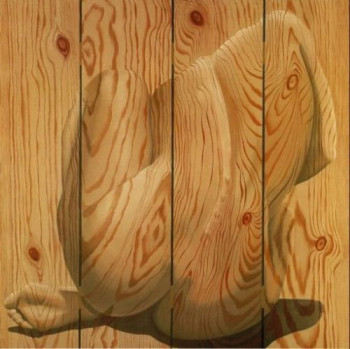 Named contemporary work « Rêve de bois », Made by MARTYNE MAILLARD