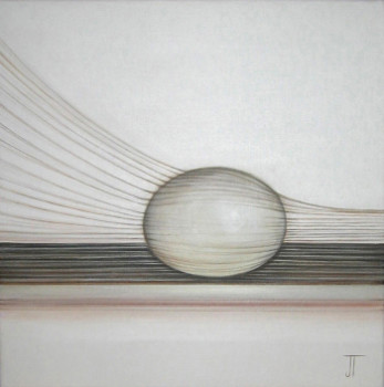 Named contemporary work « Maille de la vie », Made by JOSéE TOURRETTE