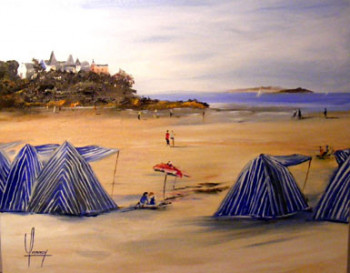 Named contemporary work « dinard », Made by DIDIER LANNOY