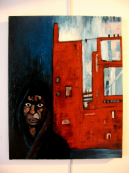 Named contemporary work « Banlieus Blues », Made by LUPE FICARA