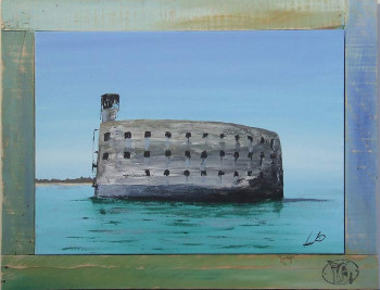 Named contemporary work « Boyard, le fort », Made by LUDO