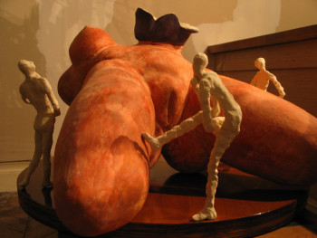 Named contemporary work « à propos de la création du monde », Made by SYLVIE COTTY  DANCETTE