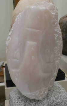 Named contemporary work « Tête à l'envers, tête à l'endroit », Made by NADINE PLASSAT