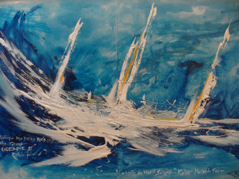 Named contemporary work « PANO-RAMA 1997 », Made by RAPHAEL - ARTISTE SIAPO