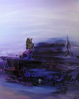 Named contemporary work « La vallée de cristal », Made by EYLLIAE