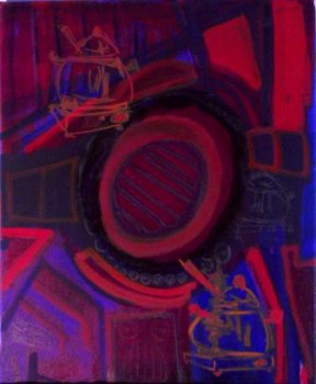 Named contemporary work « Peinture 914 », Made by DAVID2NO