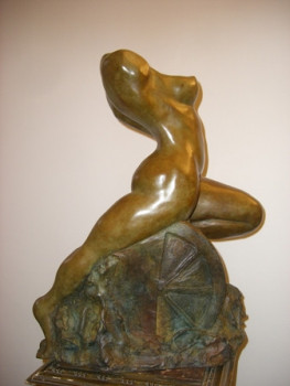 Named contemporary work « Réflexion », Made by LéONOR LUIS