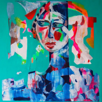 Named contemporary work « LA FEMME DE PICASSO », Made by PATTY LAURENT