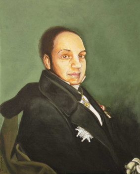 Named contemporary work « PORTRAIT - "Portrait d'ancêtre 1" », Made by AGRISELIN