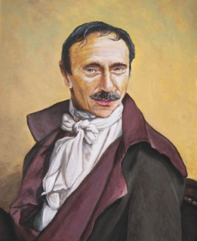 Named contemporary work « PORTRAIT - "Portrait d'ancêtre 3" », Made by AGRISELIN