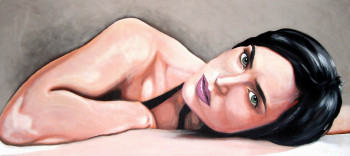 Named contemporary work « PORTRAIT - "Jennifer Connelly" », Made by AGRISELIN