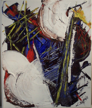 Named contemporary work « FANFARE », Made by LYSIANE DUPUIS - CAVART