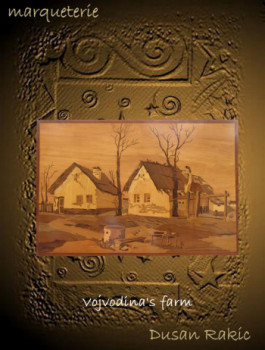 Named contemporary work « Vojvodina's farm », Made by RAKIC DUSAN