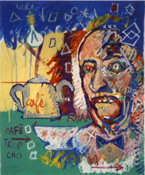Contemporary work named « WARM COFFEE cafécho », Created by VINCENT ARCACHE