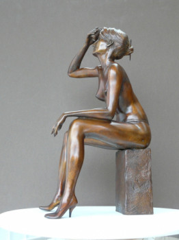 Named contemporary work « Bouillante », Made by JEAN-FRANçOIS VAN DEN BOGAERT