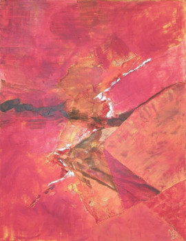 Named contemporary work « Flamenco », Made by MARTINE PERNELLE-TROILLARD