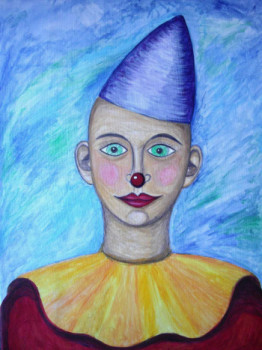 Named contemporary work « Le petit clown », Made by STEPHANE CUNY
