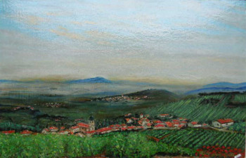 Named contemporary work « BEAUJOLAIS CHIROUBLE », Made by EDWARD