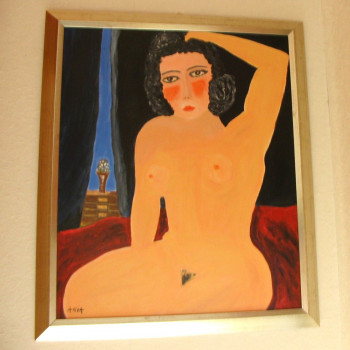 Named contemporary work « La soeur à Gudrun », Made by ANIA