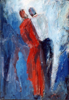 Contemporary work named « couple n° 35 », Created by FAVRE-REES