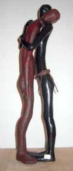 Named contemporary work « Couple élancé », Made by NIOUZ