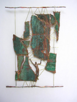 Named contemporary work « Reconstitution », Made by GILLES CANDELIER