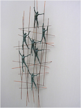 Named contemporary work « Elévation », Made by GILLES CANDELIER