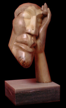 Named contemporary work « le pênseur », Made by ALEXIS