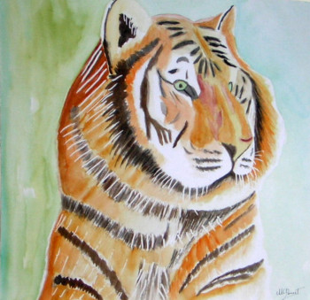 Named contemporary work « Tigre », Made by ARCENCIELDEMARIE