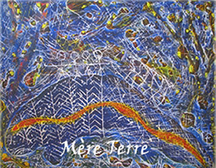 Named contemporary work « Mère Terre », Made by YANNICK MEVEL