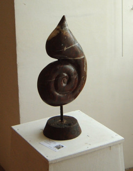 Named contemporary work « Évolution 2 », Made by MARCEL PERRIN